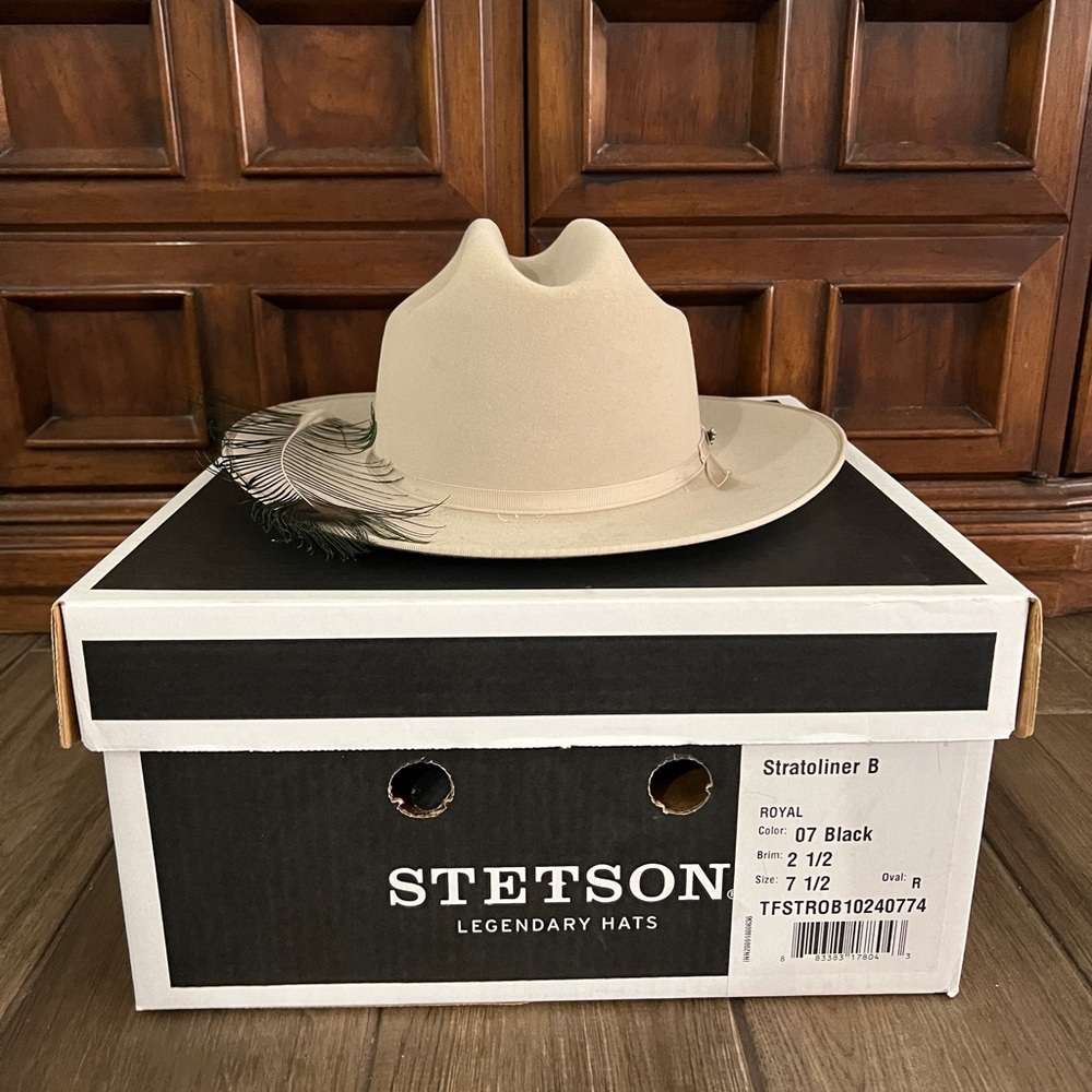 STETSON OPEN ROAD 6X COWBOY HAT (Silverbelly)